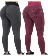 Rose Wet Butt Lifter Leggings